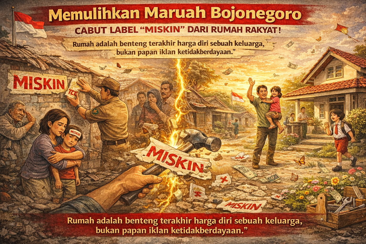 mengabaikan hak rakyat