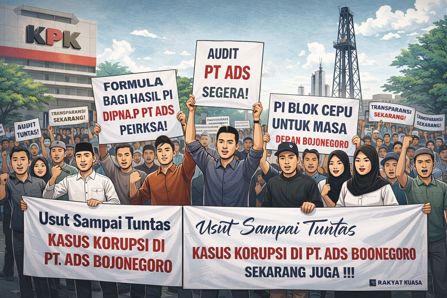 usut kasus korupsi PT ADS Bojonegoro