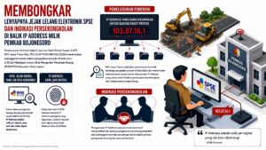 Skandal ‘Sidik Jari’ Digital 103.87.16.1; Ketika Sembilan Tender Jalan Bojonegoro ‘Dikendalikan’ dari Dalam Gedung Pemkab
